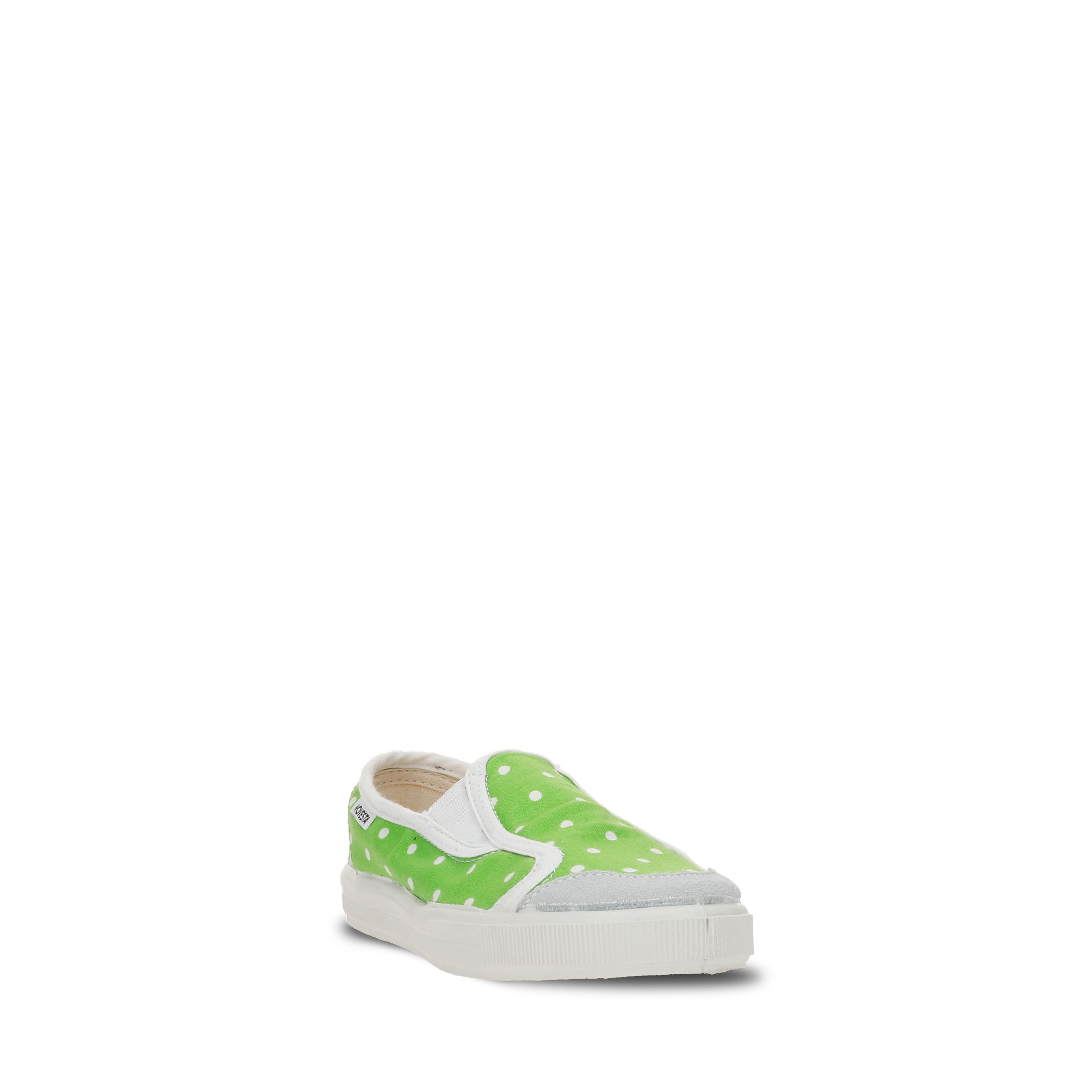 Obrázok z Slip-on Kid Dots Green