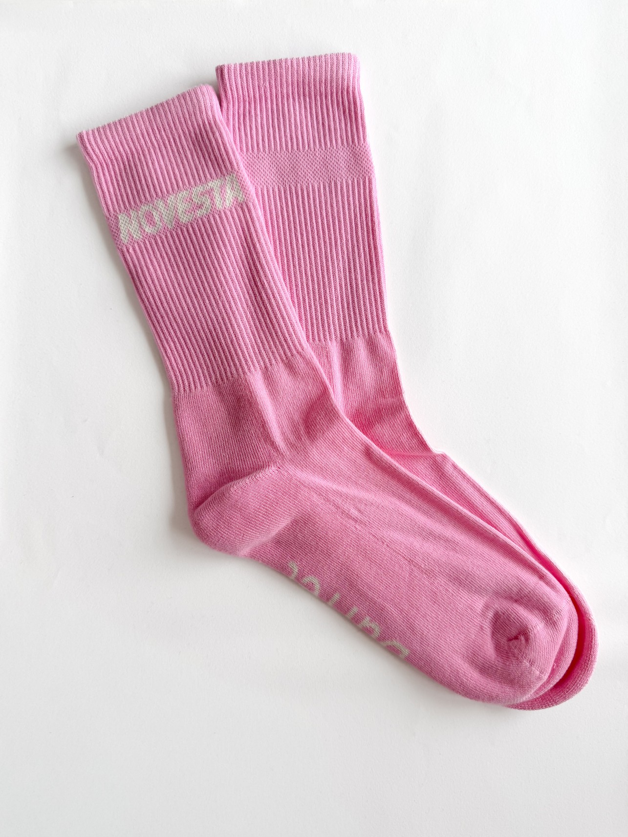 Obrázok z Buffet x Novesta Rib logo socks pink