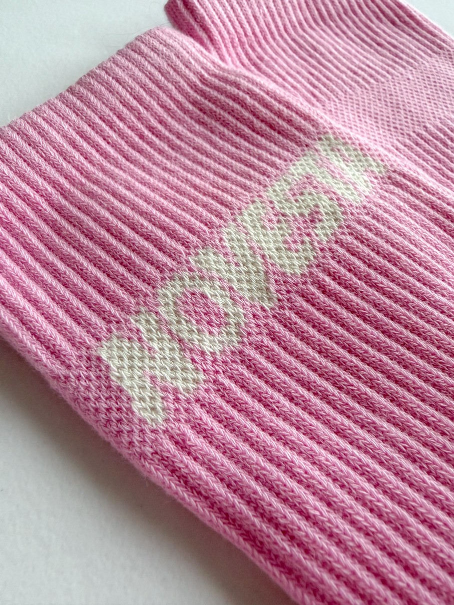 Obrázok z Buffet x Novesta Rib logo socks pink