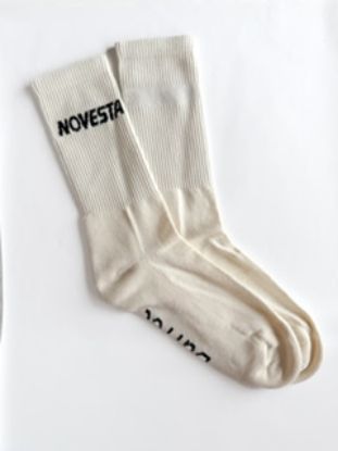 Obrázok z Buffet x Novesta Rib logo socks off white