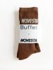 Obrázok z Buffet x Novesta Rib logo socks brown
