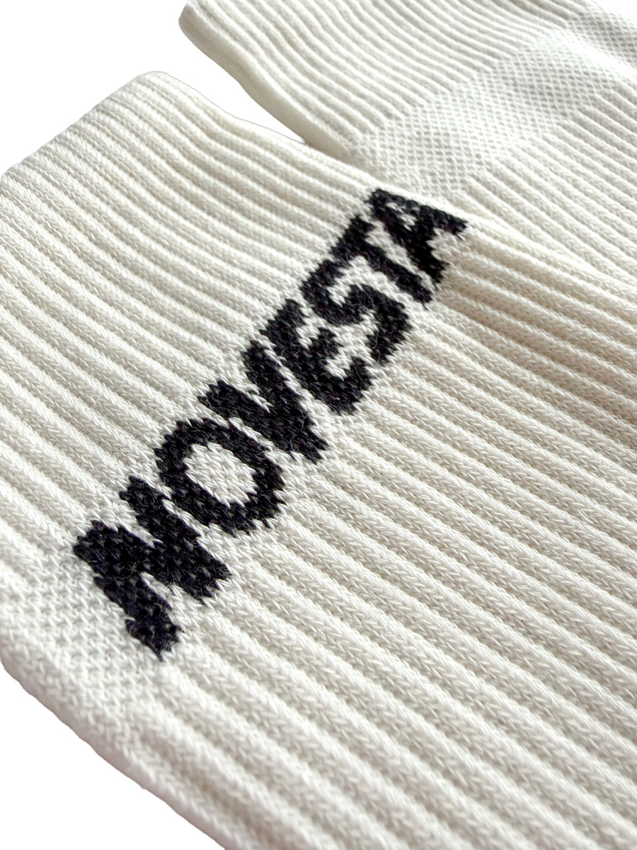 Obrázok z Buffet x Novesta Rib logo socks off white