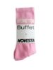 Obrázok z Buffet x Novesta Rib logo socks pink