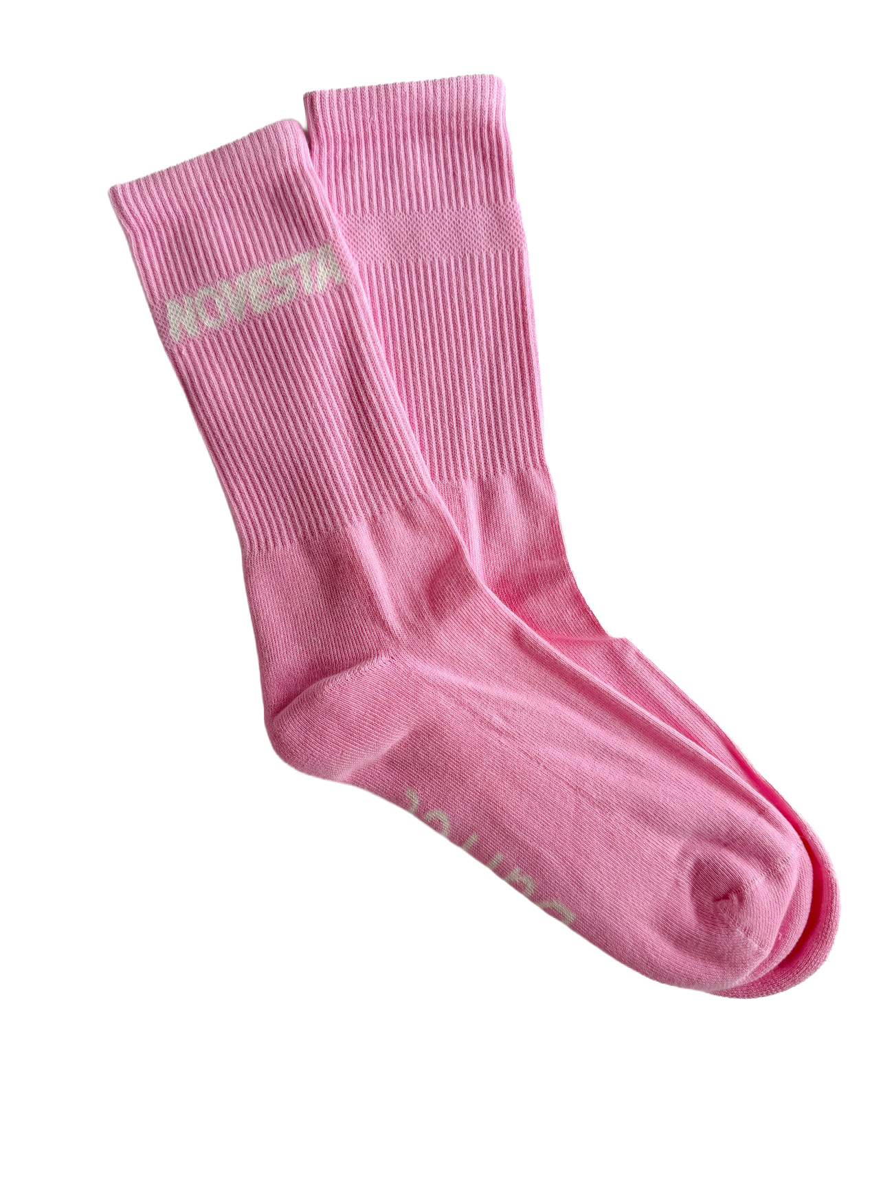 Obrázok z Buffet x Novesta Rib logo socks pink